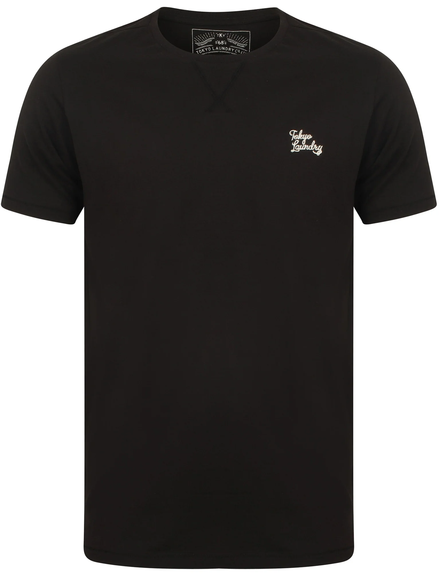 Koppelo (3 Pack) Crew Neck Cotton T-Shirts In Hunter Green / Aubergine / Black - Tokyo Laundry - Image 10