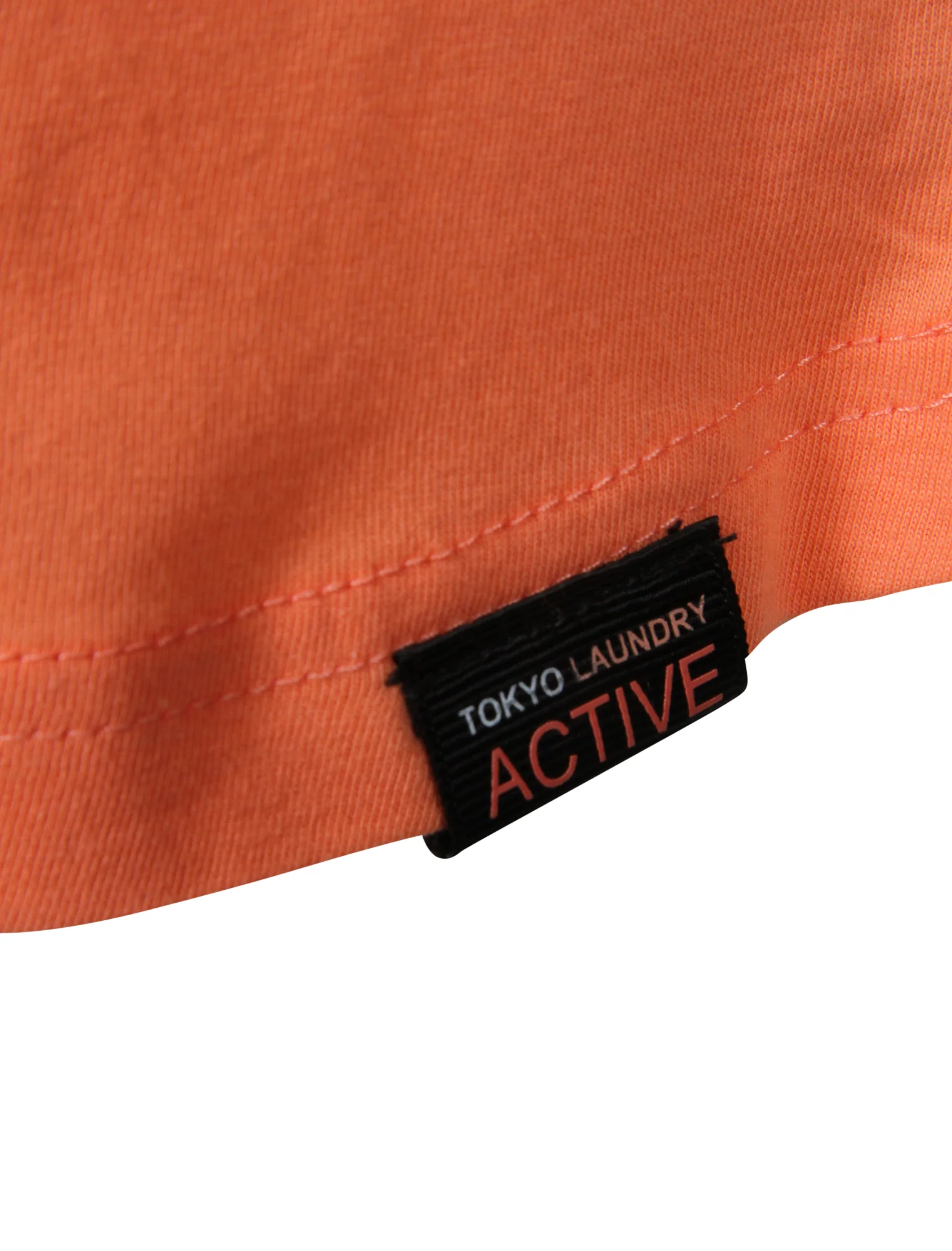 Korpi Racer Back Vest Top in Fusion Coral - Tokyo Laundry Active - Image 4